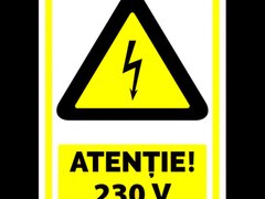 Semn pentru atentie 230 V