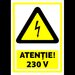 Semn pentru atentie 230 V